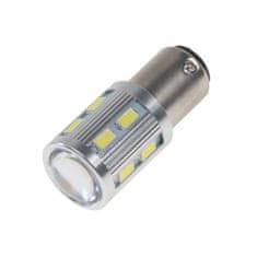 Stualarm LED BAY15D bílá, 12SMD 5630 + 3W LED 10-30V (95C-BAY15D-3) 2 ks