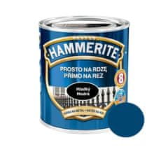 HAMMERITE Hammerite Přímo na rez hladký 2,5l (Modrý)