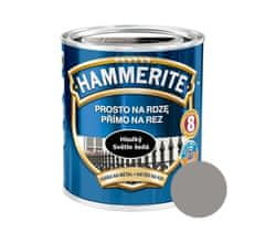 HAMMERITE Hammerite Přímo na rez hladký 2,5l (Světle šedý)