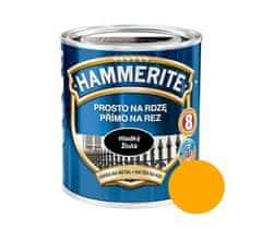 HAMMERITE Hammerite Přímo na rez hladký 2,5l (Žlutý)