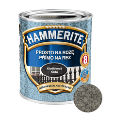 HAMMERITE Hammerite Přímo na rez kladívkový 2,5l (Šedý)