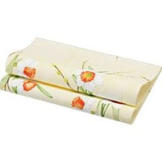 Duni Ubrousky Dunisoft Daffodil Joy (60ks, 40x40 cm)