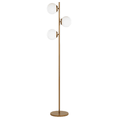 shumee Zlatá stojací lampa 153 cm WADI