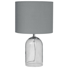 shumee Stolní lampa transparentní / šedá 44 cm DEVOLL