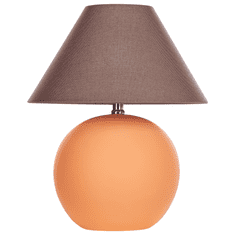 shumee Keramická stolní lampa oranžová LIMIA