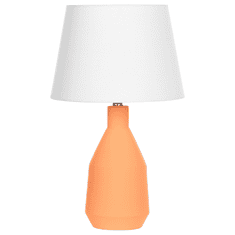 shumee Keramická stolní lampa oranžová LAMBRE