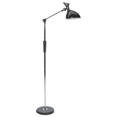 shumee Stojací LED lampa 169 cm stříbrná ANDROMEDA