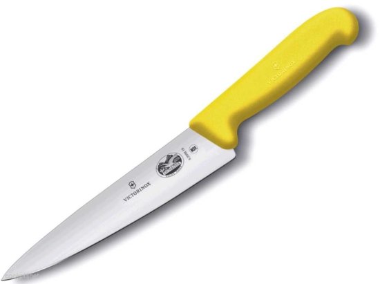 Victorinox Kuchyňský nůž šéfkuchaře Univerzální na maso 19 cm Fibrox Žlutá