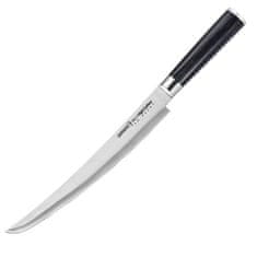 Samura Mo-V Nůž Kuchyňský Slicing Tanto 240mm – Ocel AUS-8, Rukojeť G-10