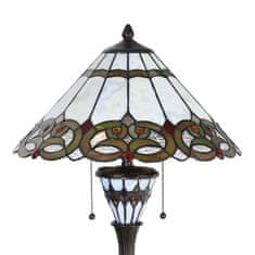 Clayre & Eef Stolní lampa Tiffany TRIANGLE 5LL-5392