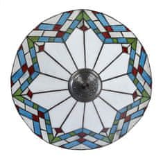 Clayre & Eef Stolní lampa Tiffany ABSTRACT TRIANGLE 5LL-5393