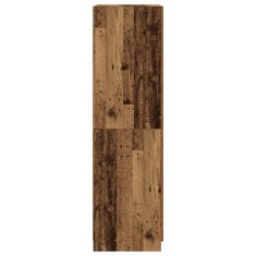 Petromila Šatní skříň old wood 80 x 52 x 180 cm kompozitní dřevo