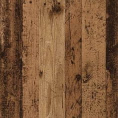 Vidaxl Šatní skříň old wood 50 x 50 x 200 cm kompozitní dřevo