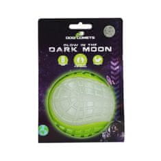 Dog Comets Dark Moon svítící míč zelený L/10cm