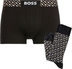 Hugo Boss Pánská sada - boxerky a ponožky BOSS 50529047-008 (Velikost M)