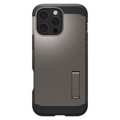 Spigen Pancéřový kryt na iPhone 16 PRO 6.3" Spigen Tough Armor Mag MagSafe Šedý