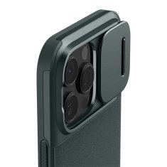 Spigen Hybridní pouzdro na iPhone 16 PRO 6.3" Spigen Optik Armor Mag MagSafe Abysální zelené