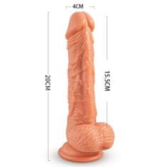 Vibrabate Dildo s přísavka a roztočný vibrátor pro ženy