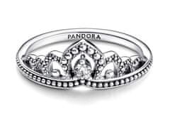 Pandora Stříbrný prsten Královský diadém s kuličkami Moments 192233C01 (Obvod 54 mm)