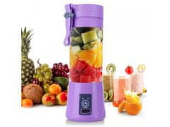 Foxter 2052 Přenosný smoothie mixér 380 ml fialový