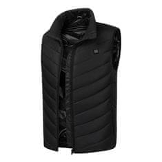 VIVVA® Unisex vyhřívaná vesta, Pánská vesta, Dámská vesta, Prošívaná Vesta, Outdoorové oblečení + dobíjecí baterie je součástí dodávky POWERBANK | FLAMEVEST 6XL