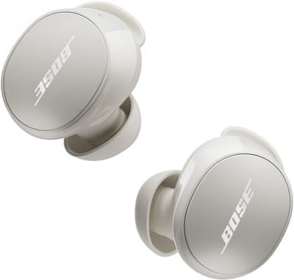 moderní bluetooth sluchátka do uší bose quietcomfort výborný zvuk handsfree funkce nabíjecí box