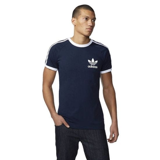 Adidas Tričko tmavomodré Originals Sport Essential