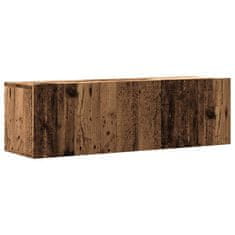 Vidaxl Nástěnná TV skříňka old wood 100 x 30 x 30 cm kompozitní dřevo