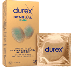 Durex Sensual Slim 10 ks