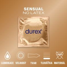 Durex Sensual No Latex 10 ks