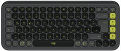 Logitech POP ICON KEYS, US, černá (920-013071)