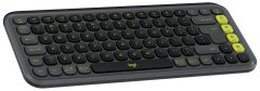 Logitech POP ICON KEYS, US, černá (920-013071)