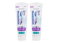 Sensodyne 2x75ml clinical repair active clean duo