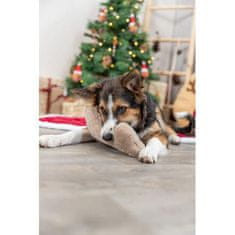 Trixie Xmas bone - kost 24 cm, hračka pro psy se zvukem