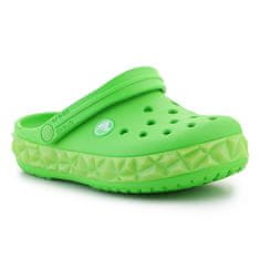 Crocs Dřeváky zelené 34 EU Band Geometric Glow