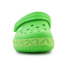 Crocs Dřeváky zelené 34 EU Band Geometric Glow