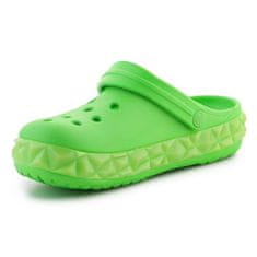 Crocs Dřeváky zelené 34 EU Band Geometric Glow