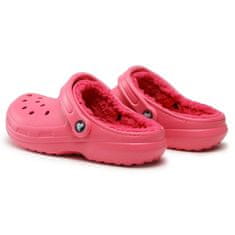 Crocs Dřeváky růžové 37 EU Classic Lined Clog