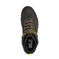 Jack Wolfskin Boty trekové grafitové 46 EU Rebellion Texapore Mid