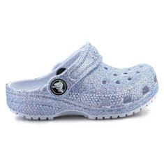 Crocs Dřeváky modré 22 EU Classic Glitter Clog