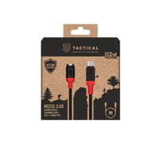 Tactical Kabel Recce 3:20 pro Garmin USB-C Black-Red