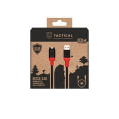 Tactical Kabel Recce 3:20 pro Garmin USB-A Black-Red