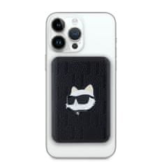 Karl Lagerfeld Powerbanka Embossed Choupette Head MagSafe 5000mAh Black