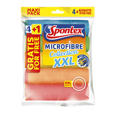 Spontex XXL SPONTEX víceúčelové utěrky microfibre 5 ks