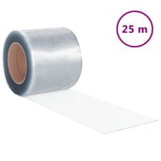 Vidaxl Role lamelové clony PVC 2 mm x 200 mm 25 m