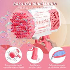 JOJOY® Bublifuková pistole na Bubliny BUBBLEPUFF 1+1 ZDARMA | B2UBBLEPUFF Černá + Růžová