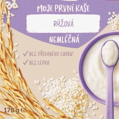 Hami Moje první kaše nemléčná rýžová 4+, 170g