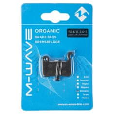 M-Wave Brzdové destičky organické Shimano Deore, LX