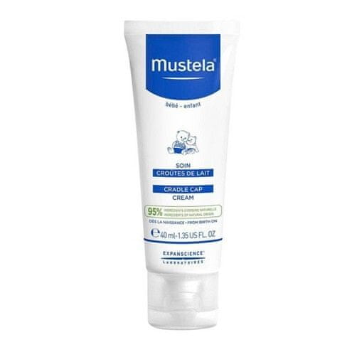 Mustela Dětský krém na šupiny ve vlasech (Cradle Cap Cream) 40 ml