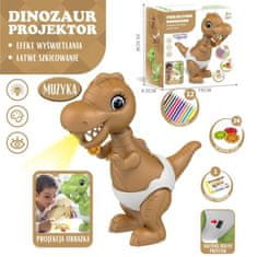 WOOPIE Projektor na kreslení dinosaurů WOOPIE + fixy